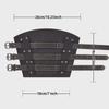 Medieval European Knight Arm Guard with Three-Band Design for Cosplay