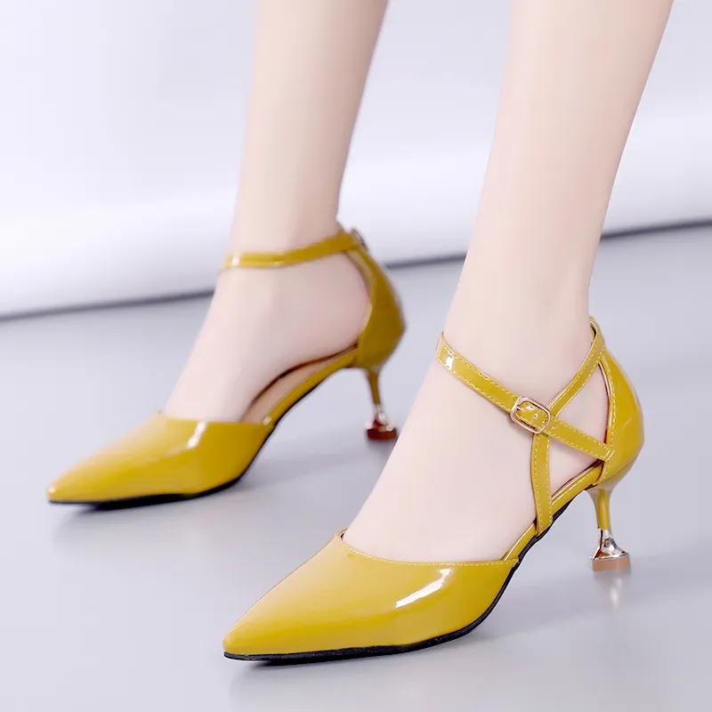 Women Cute Light Weight Slim Spike High Quality Stiletto Heel Shoes Lady Classic Office Career Work Heel Pumps Ba429
