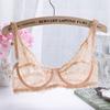 Artdewred Sexy Women Lace Bra Mesh Bralette Lingerie Female Seamless Unpadded Floral Brassiere