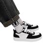 Global New Heightening Shoes ZHQ-HY731 Versatile Platform Casual Board Shoes Spring Black and White Classic White Shoes