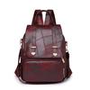 Backpack Women's Bag Fashion Large Capacity Retro Soft Leather Women's Backpack