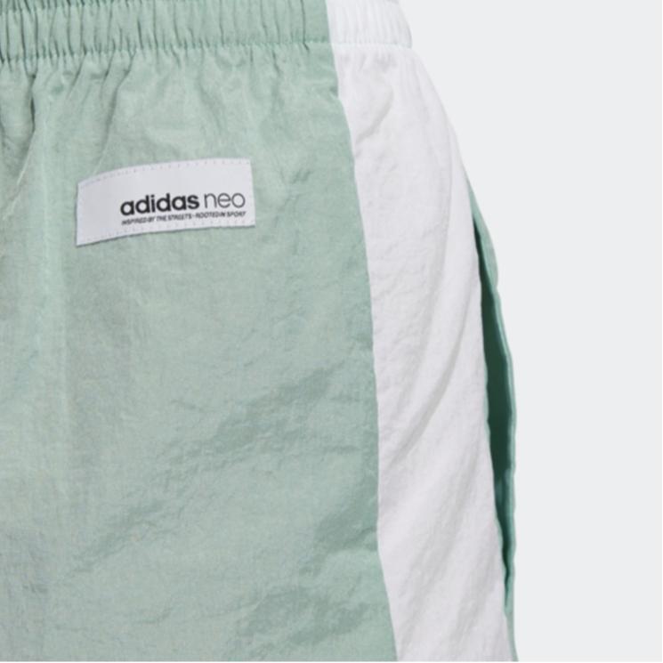 Adidas Neo Ss May Embroidered Training Shorts Women Shorts Light-Green GP5489