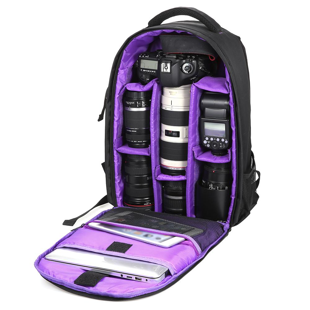 Outdoor Wear-resisting DSLR Digital Camera Video Backpack Water-resistant Multi-functional