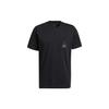 Casual Sport Basketball Round Neck Short Sleeve T-Shirt Men Tops Black GP3428