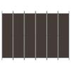 VidaXL Room Divider 6 Panels Folding Room Separator Privacy Screen Partition Living Room Decoration 350207