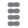 4Pcs/set Toilet Seat Bumper Bidet Seat Bumpers With Strong Buffer And Adhesive Function For Bidet Attachment Bathroom Accessories