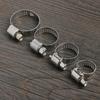 10 Pcs Welding Useful Repair Tool Exhaust Hardware Pipe Clip T Bolt Stainless Steel Hose Clamps