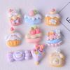 Cute DIY Resin Jewelry Accessories: Cartoon Food, Cherry Cake, Cream Glue, Patch, and Pencil Case Materials