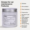 Car Sunroof Track Lubricating Grease Waterproof High-Temperature Resistant Grease For Sliding Glass Door Garage Vehicle Supplies