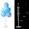 7 In 1 Plastic Balloon Accessories Base Table Aupport Stand Cup Stick Holder New
