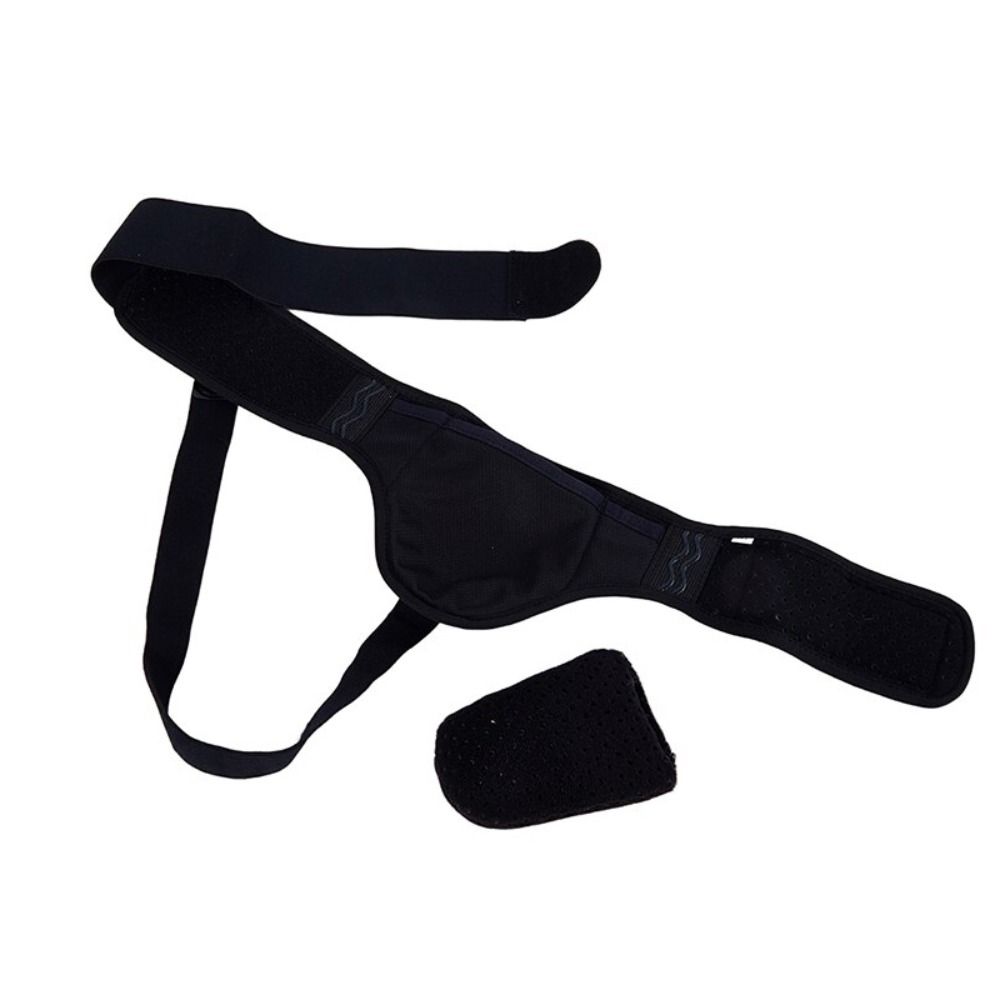 With 1 Compression Pad Hernia Support Brace Removable Inguinal Support Strap Fixation Strap  Sports