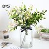 Blooming Bouquet Artificial Berry Leaf Twig Garden Flower Arrangement Desktop Home DIY Decor