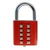 Button Combination Padlock Zinc Alloy Digits Password Lock for Trolley Case File Cabinet