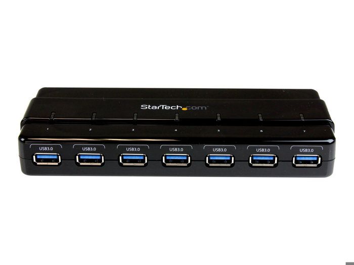 HUB - STARTECH.COM - ST7300USB3B - Hub / Concentrateur USB 3.0 Avec Alimentation - 7 Ports