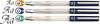 Sailor Fountain Pen Hiace Neo Clear Calligraphy Set of 3 Pen Widths