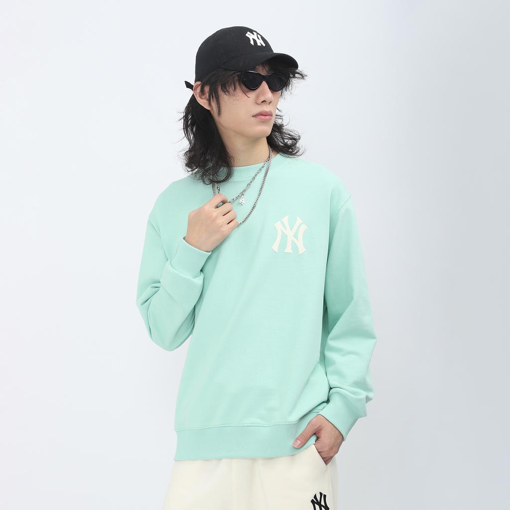 New MLB New York Yankees Sweatshirts Unisex Light Mint 3AMTEC314-50MTL