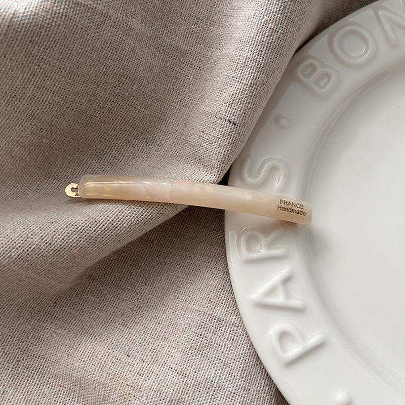 French Acetate Gradient Colorful Side Clamp Fashion Print Hair Clip Hairpins Barrettes For Girls Hair Accessories Headdress