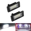 Energy Efficient White LED License Plate Light License Plate Lamp Save Power & Improve Visibility for E82 E90 E92