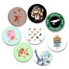 32/44/58mm Dinosaur Juggling Lapel Pin Pierrot Robot Badge Cartoon Girl Brooche for Women Backpack Clothes Enamel Pins Anime Jewelry Gifts