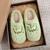 Women's Cotton Slippers Warm Home Cute Soft Plush House Slippers