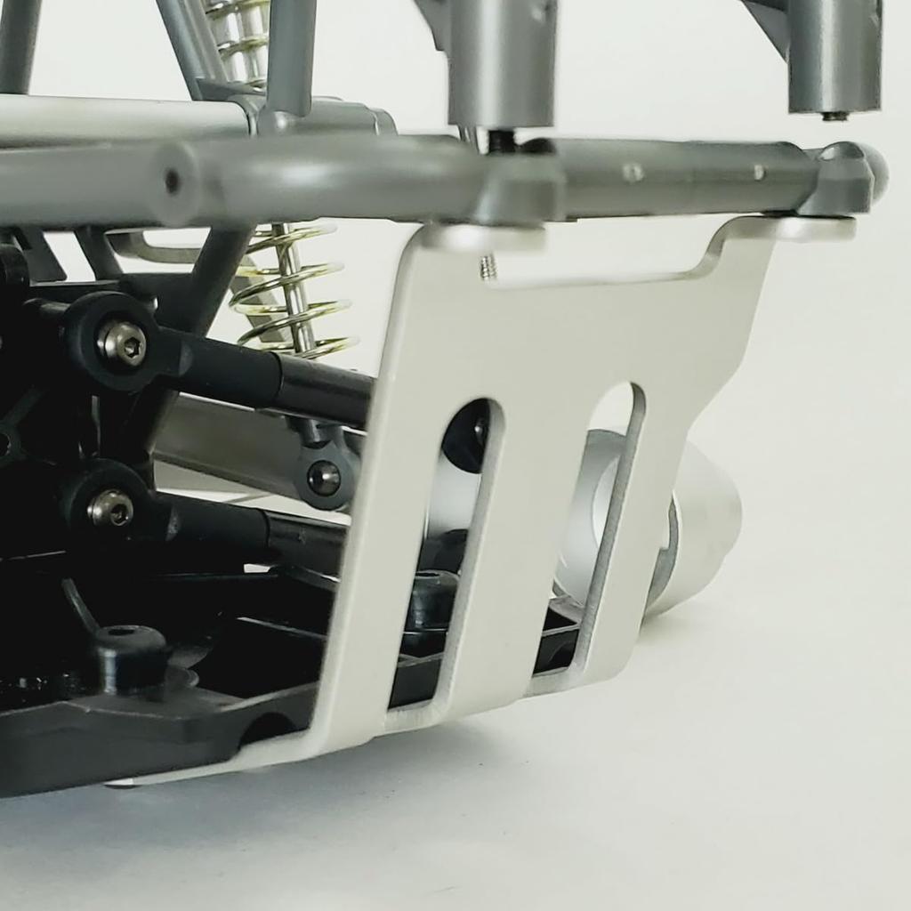 KF RC OP Parts Aluminum Roof for Tamiya 1/10 BBX BB-01 Chassis, Silver