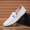 Genuine Leather Men Casual Shoes Luxury Brand Mens Loafers Moccasins Breathable Slip On Italian Driving Shoes Chaussure Homme