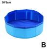 Foldable Dog Bath Swimming Pool Cat Pool Toy With Fish-Water Endless Self Play Interactive Cat Toys Pet Cleaning Water Basin