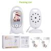 VB601 EU Plug Baby Monitor 2 Inch Electronic Babysitter Radio Video Nanny Camera Night Vision Temperature MonitoringAA