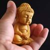 Статуя Будды, декоративная миниатюрная фигурка монаха Шакьямуни, скульптурные украшения, поделки ручной работы для