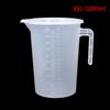 1шт пластиковый мерный стаканчик для жидкости, кувшин, поверхность носика с крышкой, измерительный инструмент