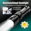 1/2/3PCS Super Bright LED Flashlight Outdoor Camping USB Charging Zoom Lamp Night Fishing Portable Emergency Torch
