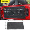 TESIN Car Accessories Tail Door Storage Bags Tool Kit Organizer Camping Mat for Jeep Wrangler Jk Jl