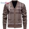 Cozy Up Cardigan Sweater for Men Knitted Long Sleeve Sweaters with Buttons