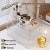 Stackable Transparent Acrylic Storage Box for Cosmetics and Snacks