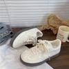 Fashion Versatile Board Shoes Women's Spring and Autumn Breathable 2025 New Shoes Niche Casual Little White Shoes Retro German Training Shoes