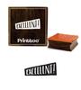 Printtoo Excellent Word Design Diary Card Square Wooden Rubber Stamp Scrap-booking-2 X 2