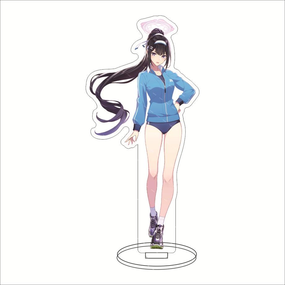 Blue Archive Millennium Science School Acrylic Stand Hayase Yuka Ushio Noa Anime Acrylic Figure Standing Model Cosplay