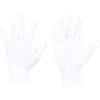 TRUSCO Nitrile Disposable Ultra-Thin Gloves M White with Powder 0.1 100 Pieces DPM6981NM M