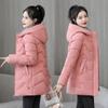 Winter Women Cold Coat Parkas Super Coats Hooded Long Cotton Padded Jacket Jackets Womens Winter Clothes Trend Puffer Jacket