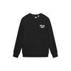 Fila Letter Round Neck Loose Sweatshirt Men Sweatshirt Black F11M339210FBK