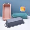 Rectangular High Temperature Resistant Silicone Cake Mold Easy Demoulding Easy Cleaning Toast Cake Baking Mold