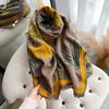 Warm Thickened Cashmere Imitation Scarf Women Dignified Atmosphere Air Conditioning Shawl Live Scarf