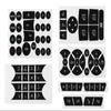 6Sheets Vinyl A/C Central Control Button Stickers for Mercedes Benz 2007-2014