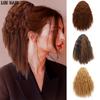 Synthetic Elastic Drawstring Loose Wave Curly Scrunchies Ponytail Extensions 12inch Ponytail Wig for Women