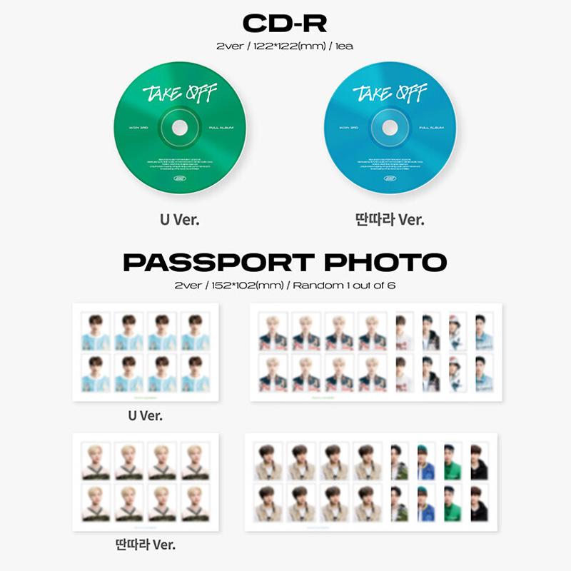 IKON The 3rd Album TAKE OFF