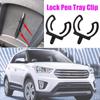 2X For Hyundai Creta Solaris Tucson I30 Accent Elantra Sonata Santa Fe Custo Glove Box Organizer Lock Pencil Tray Clips Rivets
