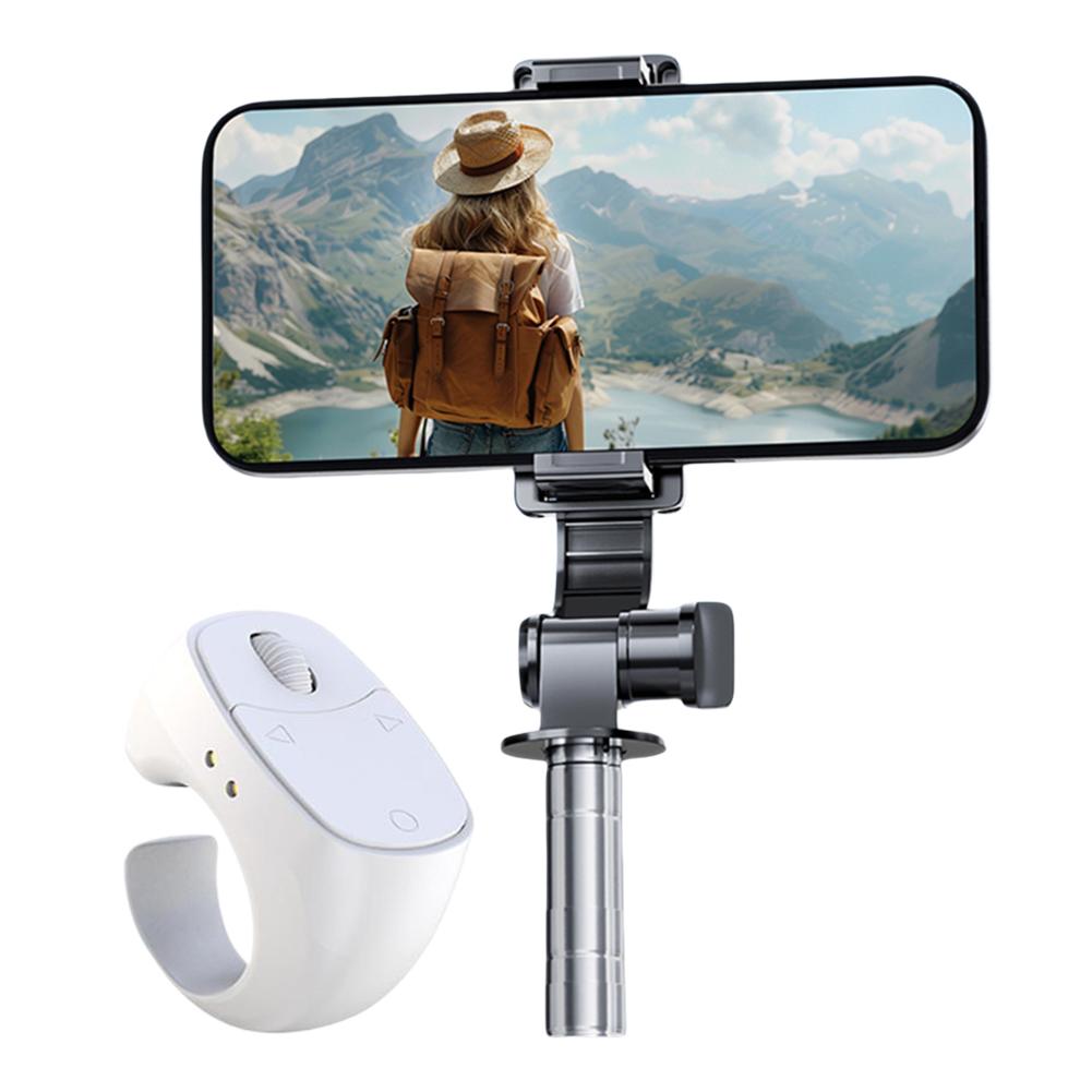 Wireless Camera Shutter Bluetooth-Compatible 5.3 Selfie Button Multi-Function Remote Control Shutter/Clicker for Smartphones