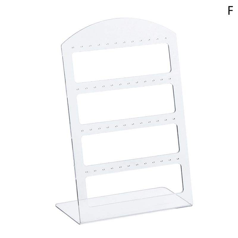 Necklace Bracelet Earring Jewelry Hanging Accessories Display Wardrobe Earing Stand For Plastic Earingstand