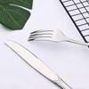 1Pcs Retro Silver Tableware Cutlery Set Silverware Stainless Steel Vintage Luxury Wedding Western Dinnerware Flatware