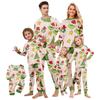 Christmas Print Cute Family Set Pajamas, Home Clothes, Family Set Long Sleeve Top Pants Set